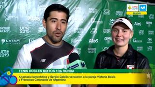 Sergio Galdos, tenista peruano en Lima 2019: "El que la gente venga y nos alienten hacen la diferencia" [VIDEO]