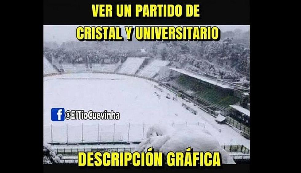 Universitario de Deportes se enfrenta a Sporting Cristal y los memes los vacilan en redes sociales. (FACEBOOK)