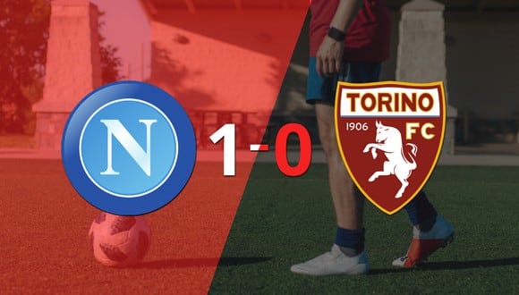 A Napoli le alcanzó con un gol para derrotar a Torino en el estadio Diego Armando Maradona