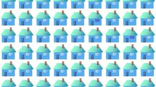 ¿Ves las 5 casas distintas al resto en la imagen? Diviértete con este reto viral
