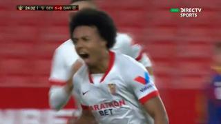 Celebran en Andalucía: el golazo de Koundé para el 1-0 en Barcelona vs. Sevilla en Copa del Rey [VIDEO]