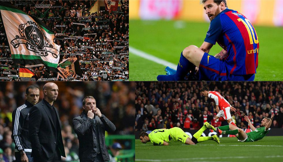 Lo que no viste por TV: las mejores imágenes de la jornada de Champions League. (Getty Images/AFP/Reuters)