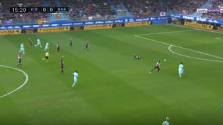 ¡Qué golazo! Luis Suárez dejó regado al Eibar tras fenomenal asistencia de Lionel Messi