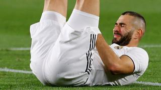 Pobre 'Gato': Real Madrid emitió el parte médico de Karim Benzema por su lesión ante Betis