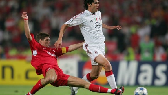 Kaká y todo el Milan tendrían su revancha ante Liverpool en la Champions 2006/07. Y ese año ganaría el Balón de Oro. (Foto: Getty Images)
