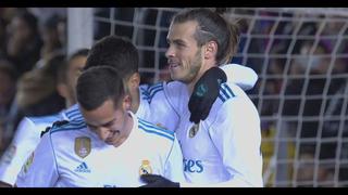 Se puso nervioso: Gareth Bale adelantó al Madrid ante el Numancia por Copa del Rey