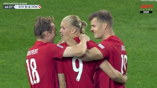 39 goles en 31 partidos: Erling Haaland volvió a marcar con Noruega en la Nations League [VIDEO]