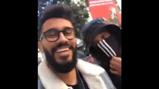 La peculiar forma de Marcelo para pasar desapercibido en las calles de Madrid [VIDEO]