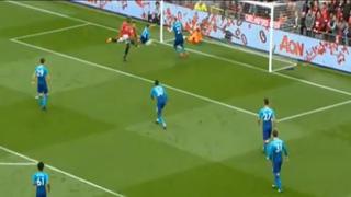 Pescó el rebote: Pogba anotó el primer gol para el Manchester United en Old Trafford