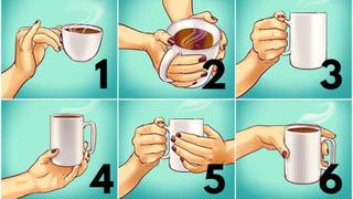 Tu forma de agarrar una taza revelará cuántos años mentales tienes en este test visual