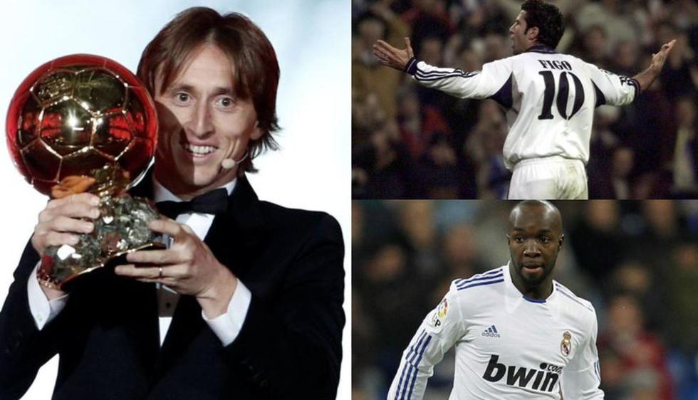 Los últimos que vistieron la '10' en Real Madrid. (Fotos: Difusión y Reuters)