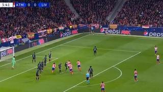 ‘Better Call Saúl’: el 1-0 del Atlético ante Liverpool fue de Níguez a los 3′ tras falla defensiva de los ‘Reds’ [VIDEO]