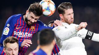 Golpe a golpe: Barcelona y Real Madrid igualaron en el Camp Nou por las 'semis' de Copa del Rey