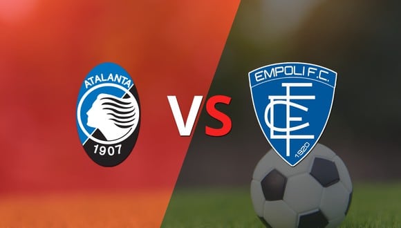 Comenzó el segundo tiempo y Atalanta está empatando con Empoli en el estadio Gewiss Stadium