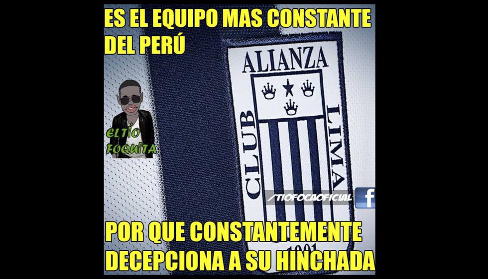 Alianza Lima fue la víctima de los memes. (Internet)