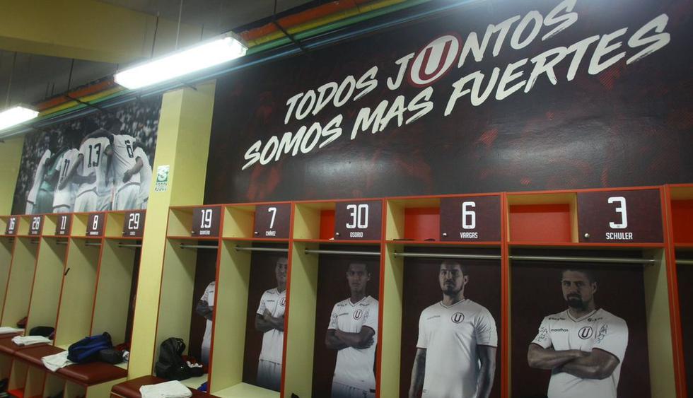Los cremas cuentan con un remodelado vestuario en el Monumental. (@Universitario)