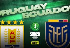 Mira DIRECTV, Uruguay vs. Ecuador EN VIVO: canales y horarios por Sudamericano Sub-20