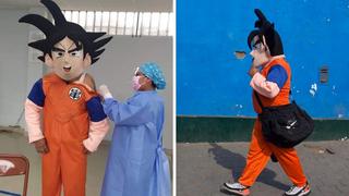 El relato del fanático de “Dragon Ball” que se disfrazó de Gokú para ser vacunado contra el COVID-19