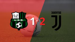 Juventus gana de visitante 2-1 a Sassuolo