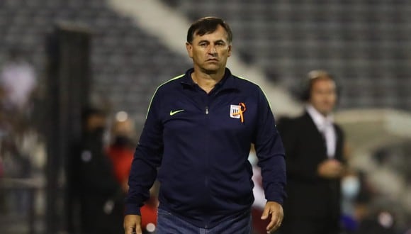 Carlos Bustos y su análisis del presente de Alianza Lima. (Foto: Jesús Saucedo / @photo.gec)