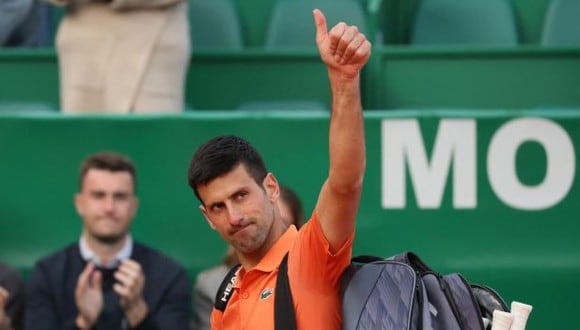 Novak Djokovic volvió a la acción y cayó eliminado en su estreno en el Abierto de Montecarlo. (Foto: Reuters)