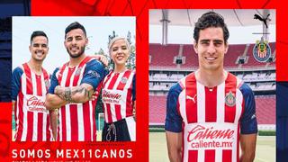 Llegó la nueva piel: Chivas presentó su nueva indumentaria para el Apertura 2021