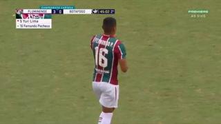 Fernando Pacheco debutó oficialmente con el Fluminense en duelo ante Botafogo 