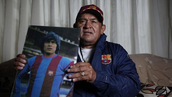 Hugo Sotil jugó en el FC Barcelona 1973 y 1977. Consiguió salir campeón en la Liga española de la temporada 1973-1974. (Foto: El Comecio)
