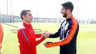 “Muchas gracias mister por todos los momentos”: el último adiós de Luis Suárez a Ernesto Valverde
