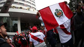 Perú vs. Nueva Zelanda: banderazo de los hinchas en la previa del partido por el repechaje [FOTOS]