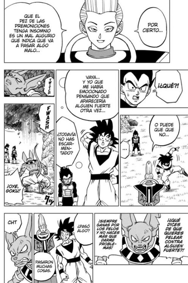 Dragon Ball Super: ¿Por qué Beerus está enojado con Goku en el capítulo 68 del manga?  (Foto: Toyotaro)