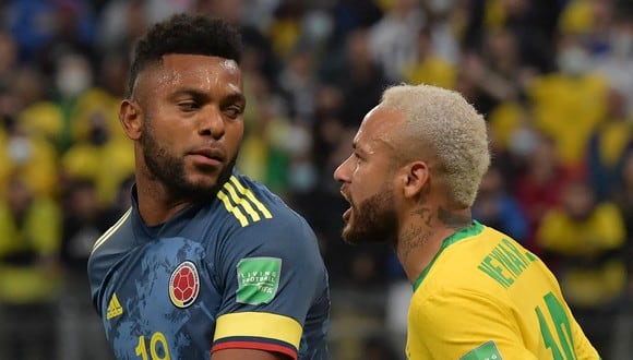 Colombia perdió 1-0 ante Brasil, por la fecha 13 de las Eliminatorias. (Foto: AFP)