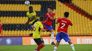 Colombia vs. Chile (0-2): resumen e incidencias del partido por el Sudamericano Sub-17
