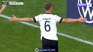 Lección de definición: gol de Kimmich para el 1-0 de Alemania vs Italia [VIDEO]