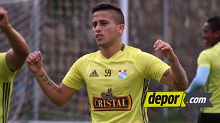 Sporting Cristal: Cristian Ortiz recibió carnet de cancha y podría debutar ante Sport Rosario