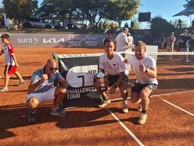 Juan Pablo Varillas ganó el Challenger Santiago 2024. (Foto: Rebeca Ampa / TAM)