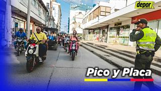 Pico y Placa en Bogotá del 8 al 12 de mayo: qué autos no pueden circular y restricciones