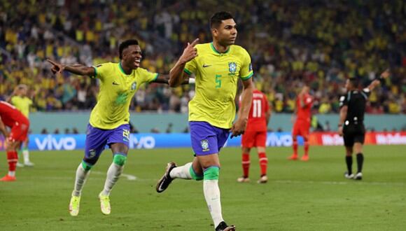 Brasil vs. Suiza se vieron las caras este lunes por el Mundial Qatar 2022 (Foto: Getty Images).