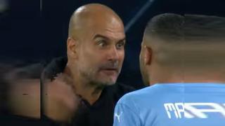 Durísimo: el enojo de Guardiola con Mahrez y Grealish en el City vs. Leipzig [VIDEO]