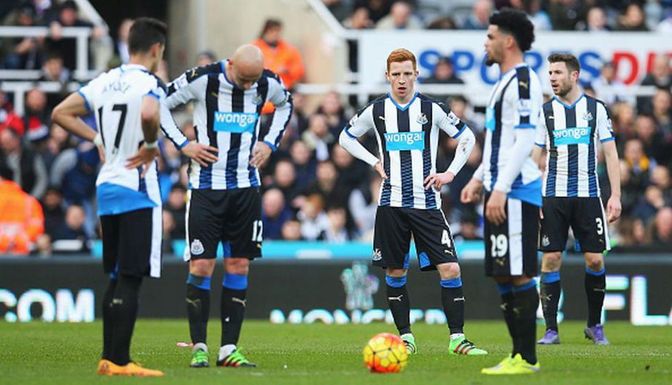 Newcastle acaba de descender en la Premier League. (Getty Images / AFP / Internet)