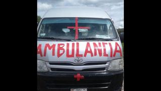 Para no creerlo: ambulancia improvisada motivó la suspensión del Ayacucho vs. Alianza Atlético