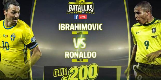 Zlatan eliminó a Shevchenko y Romario, mientras que Ronaldo hizo lo propio con Luis Suárez y Henry.