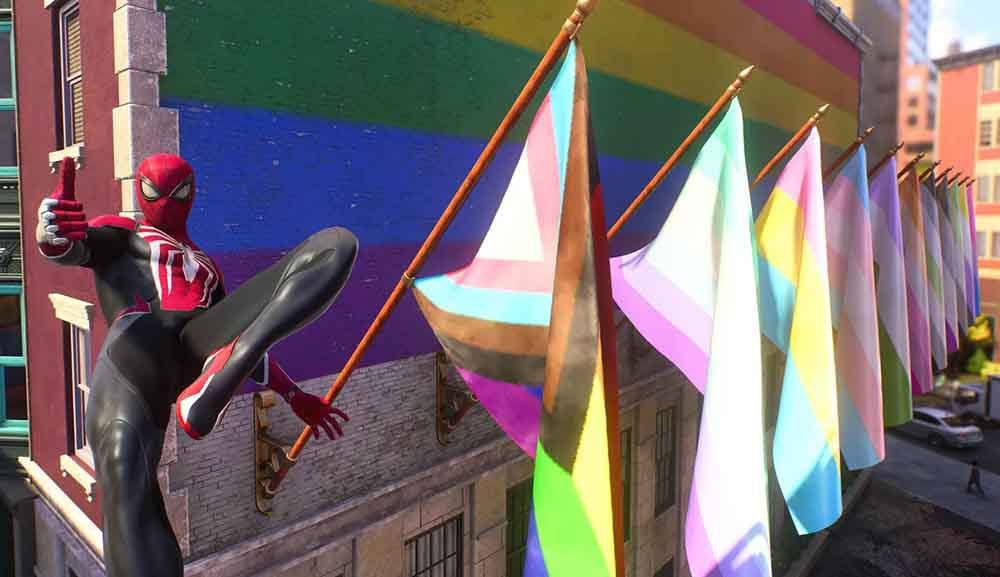 El nuevo videojuego del arácnido superhéroe de Mavel es espectacular, pero es notoria la presencia de contenido LGTBQ+ y lenguaje inclusivo en el mismo.