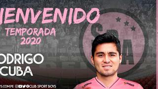 Sport Boys confirma la venta de Rodrigo Cuba al Zacatepec del fútbol mexicano