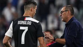 Sin tapujos: Maurizio Sarri confiesa lo difícil que es dirigir a Cristiano Ronaldo