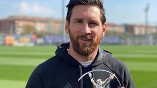 Generosidad de crack: Messi dio dedicatoria a su premio Laureus