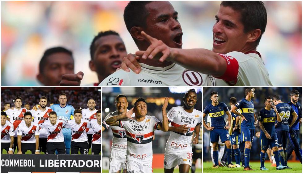 Los 20 clubes con más puntos en la tabla histórica de la Copa Libertadores. (Getty)