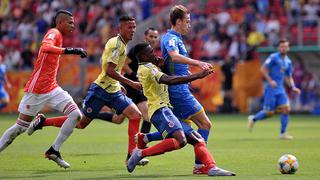 ¡Se topó con un muro! Colombia cayó ante Ucrania y quedó fuera del Mundial Sub 20