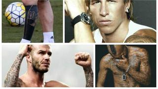 Como Leo Messi: los tatuajes en los futbolistas que son una obra de arte