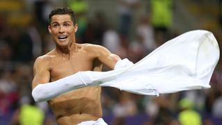 Cristiano Ronaldo y el eufórico festejo del título de la Champions